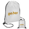 Harry potter movie, Τσάντα πουγκί με μαύρα κορδόνια 45χ35cm (1 τεμάχιο)
