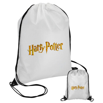 Harry potter movie, Τσάντα πουγκί με μαύρα κορδόνια (1 τεμάχιο)