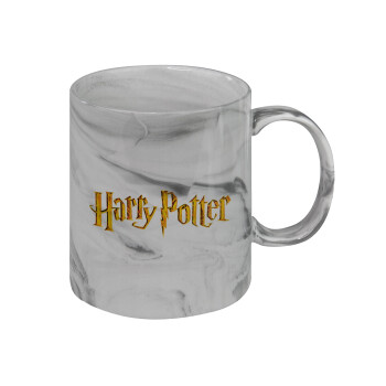 Harry potter movie, Mug ceramic marble style, 330ml