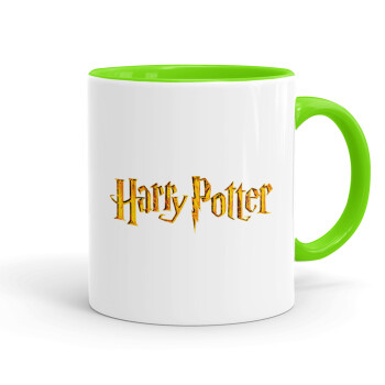 Harry potter movie, Mug colored light green, ceramic, 330ml
