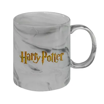 Harry potter movie, Mug ceramic marble style, 330ml