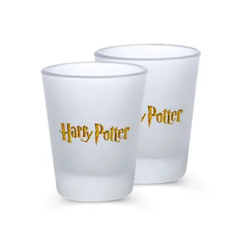 Harry potter movie, Σφηνοπότηρα γυάλινα 45ml του πάγου (2 τεμάχια)
