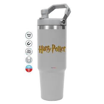 Harry potter movie, GREY color, 890ml (30oz) stainless Steel Tumbler with Handle