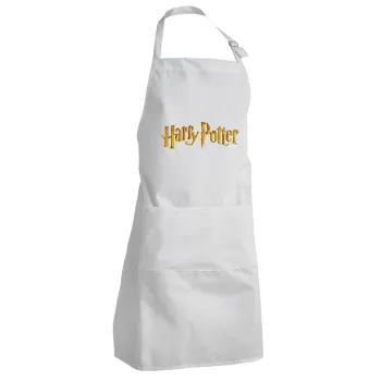 Harry potter movie, Adult Chef Apron (with sliders and 2 pockets)