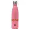Metal mug thermos Pink Mat (Stainless steel), double wall, 500ml