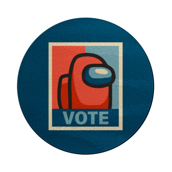 Among US VOTE, Επιφάνεια κοπής γυάλινη στρογγυλή (30cm)