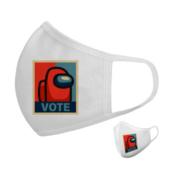 Among US VOTE, Μάσκα υφασμάτινη υψηλής άνεσης παιδική (Δώρο πλαστική θήκη)