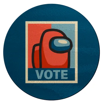 Among US VOTE, Επιφάνεια κοπής γυάλινη στρογγυλή (30cm)