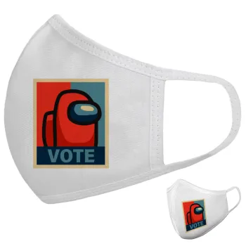 Among US VOTE, Μάσκα υφασμάτινη υψηλής άνεσης παιδική (Δώρο πλαστική θήκη)