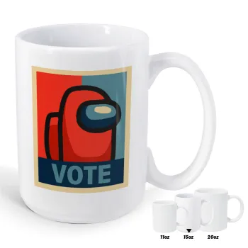 Among US VOTE, Κούπα Mega, κεραμική, 450ml