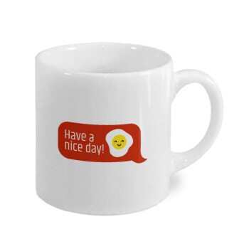 Have a nice day Emoji, Κουπάκι κεραμικό, για espresso 150ml