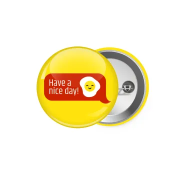 Have a nice day Emoji, Κονκάρδα παραμάνα 5.9cm