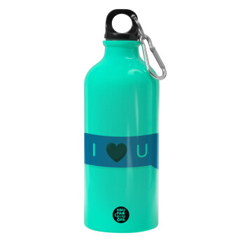 I Love You text message, Water bottle 600ml