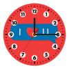 Wooden wall clock (20cm)