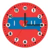 Wooden wall clock (20cm)
