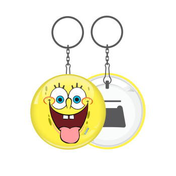 SpongeBob SquarePants smile, Μπρελόκ μεταλλικό 5cm με ανοιχτήρι