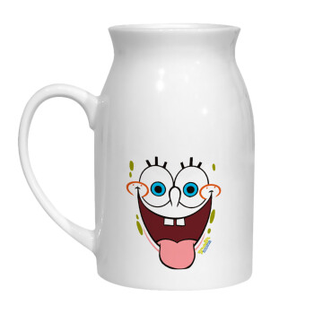 SpongeBob SquarePants smile, Milk Jug (450ml) (1pcs)