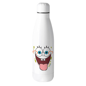 SpongeBob SquarePants smile, Metal mug thermos (Stainless steel), 500ml