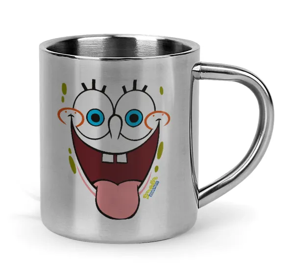 SpongeBob SquarePants smile — Mug Stainless steel double wall 300ml