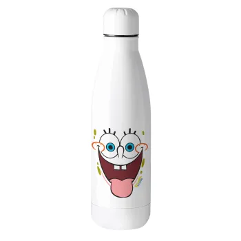 SpongeBob SquarePants smile, Metal mug thermos (Stainless steel), 500ml