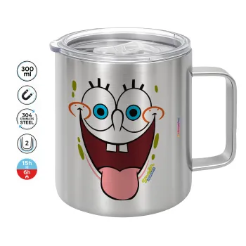 Μπομπ Σφουγγαράκης χαμόγελο, Κούπα Ανοξείδωτη διπλού τοιχώματος 300ml
