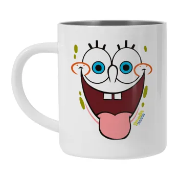 Μπομπ Σφουγγαράκης χαμόγελο, Κούπα Ανοξείδωτη διπλού τοιχώματος 300ml