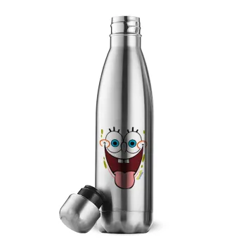 SpongeBob SquarePants smile, Inox (Stainless steel) double-walled metal mug, 500ml