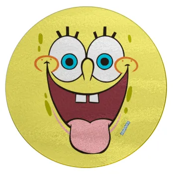 Μπομπ Σφουγγαράκης χαμόγελο, Επιφάνεια κοπής γυάλινη στρογγυλή (30cm)