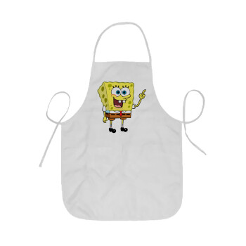 Μπομπ Σφουγγαράκης character, Ποδιά Σεφ ολόσωμη κοντή  Παιδική (44x62cm)