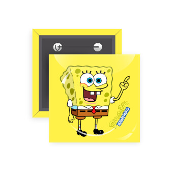 SpongeBob SquarePants character, Κονκάρδα παραμάνα τετράγωνη 5x5cm