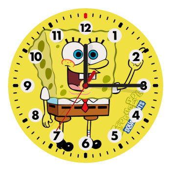 SpongeBob SquarePants character, Wooden wall clock (20cm)