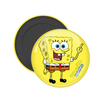 SpongeBob SquarePants character, Μαγνητάκι ψυγείου στρογγυλό διάστασης 5cm