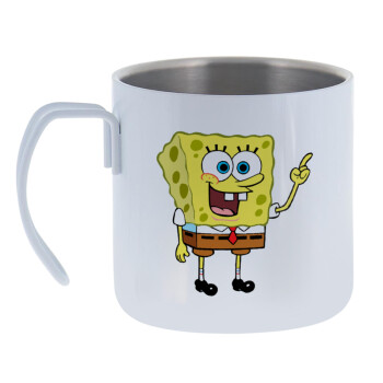 SpongeBob SquarePants character, Mug Stainless steel double wall 400ml