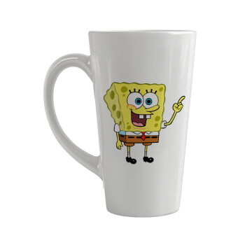 SpongeBob SquarePants character, Κούπα κωνική Latte Μεγάλη, κεραμική, 450ml