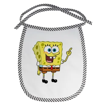 Μπομπ Σφουγγαράκης character, Σαλιάρα μωρού αλέκιαστη με κορδόνι Μαύρη