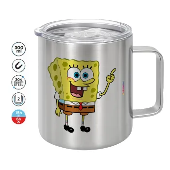 Μπομπ Σφουγγαράκης character, Κούπα Ανοξείδωτη διπλού τοιχώματος 300ml