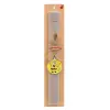 Easter Set, wooden keychain & scented Easter candle flat (30cm) (GRAY)