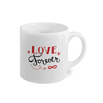 Love forever ∞, Κουπάκι κεραμικό, για espresso 150ml