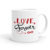 Love forever ∞, Κούπα, κεραμική, 330ml (1 τεμάχιο)