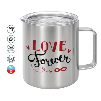 Love forever ∞, Κούπα Ανοξείδωτη διπλού τοιχώματος 300ml