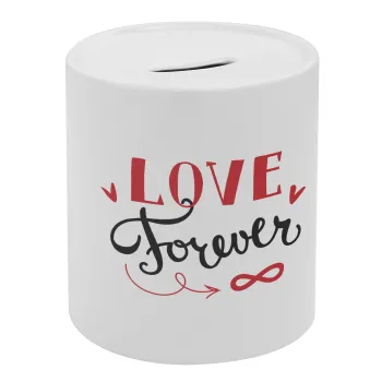 Love forever ∞, Κουμπαράς πορσελάνης με τάπα