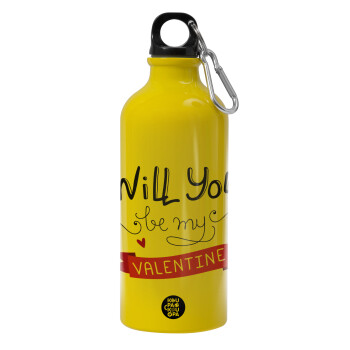 Will you be my Valentine???, Παγούρι νερού 600ml