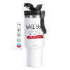 Mega Stainless steel Tumbler with lid, double wall 1,2L
