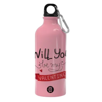 Will you be my Valentine???, Παγούρι νερού 600ml