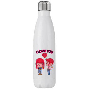 Couple, I love you, Stainless steel, double-walled, 750ml