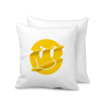 Smile avatar distrorted, Sofa cushion 40x40cm includes filling