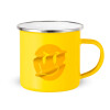 Yellow Enamel Metallic Cup 360ml