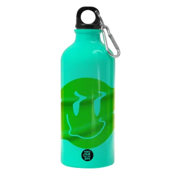 Smile avatar distrorted, Water bottle 600ml