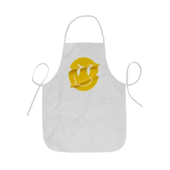 Smile avatar distrorted, Ποδιά Σεφ ολόσωμη κοντή  Παιδική (44x62cm)