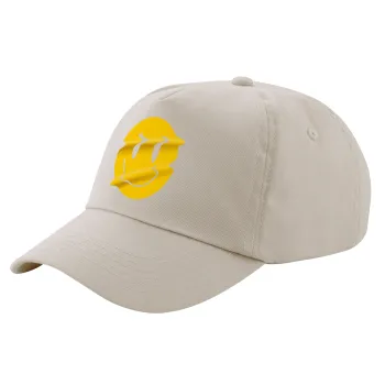 Smile avatar distrorted, SAND Adult Cap Cotton (UNISEX, ONE SIZE)